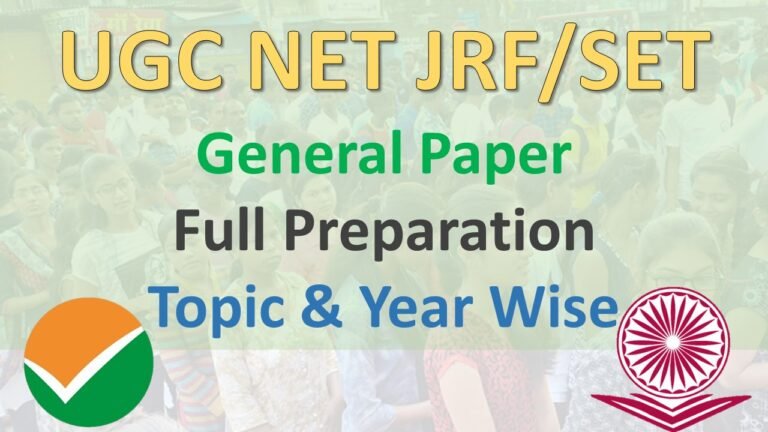 NET/SET General Paper